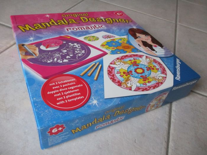 Coffret Mandala Designer Romantic Ravensburger - photo numéro 3