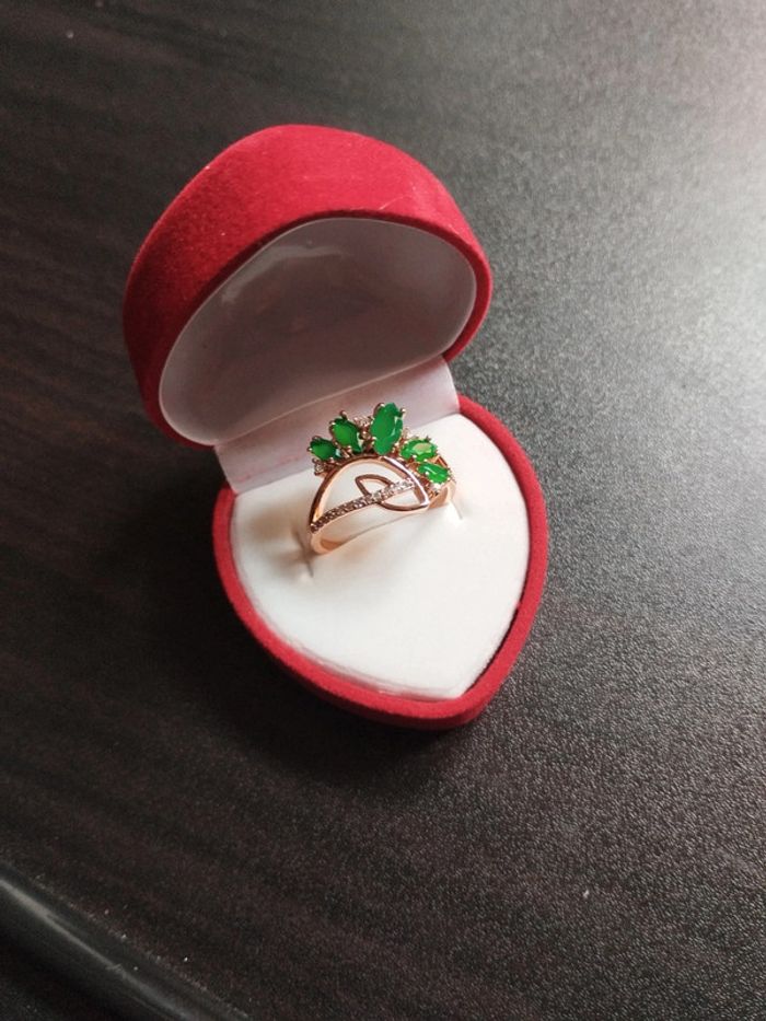 Bague vintage femme avec coffret cadeau