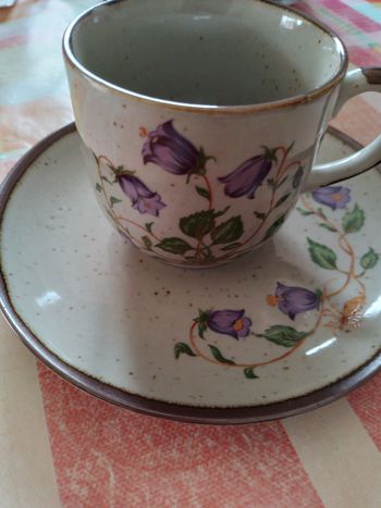 Jolie Tasse a thé et sous tasse