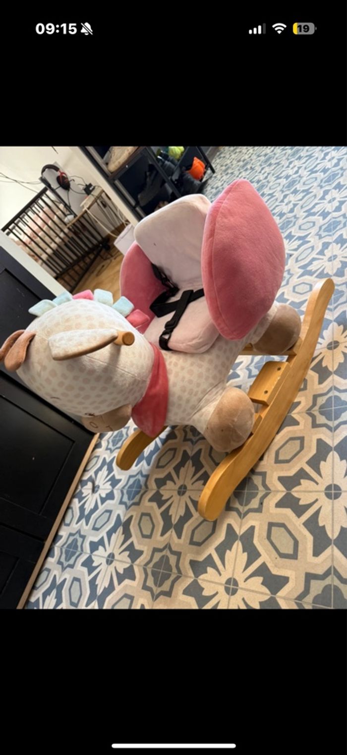 Girafe à bascule - photo numéro 4