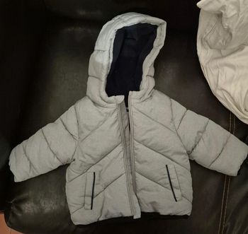 Manteau gris kiabi