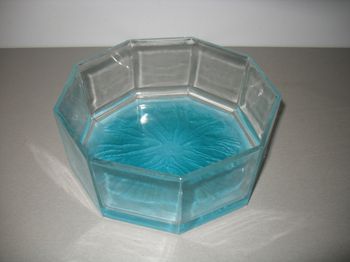 SALADIER HEXAGONALE EN VERRE - n°04