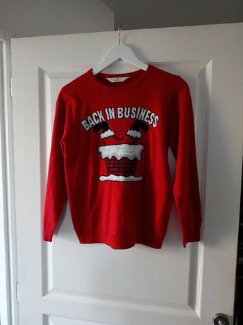 Pull de Noël h&M taille 12 14 ans
