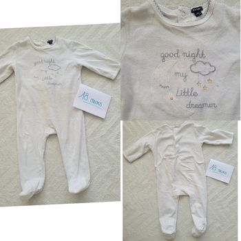Pyjama velours 18 mois