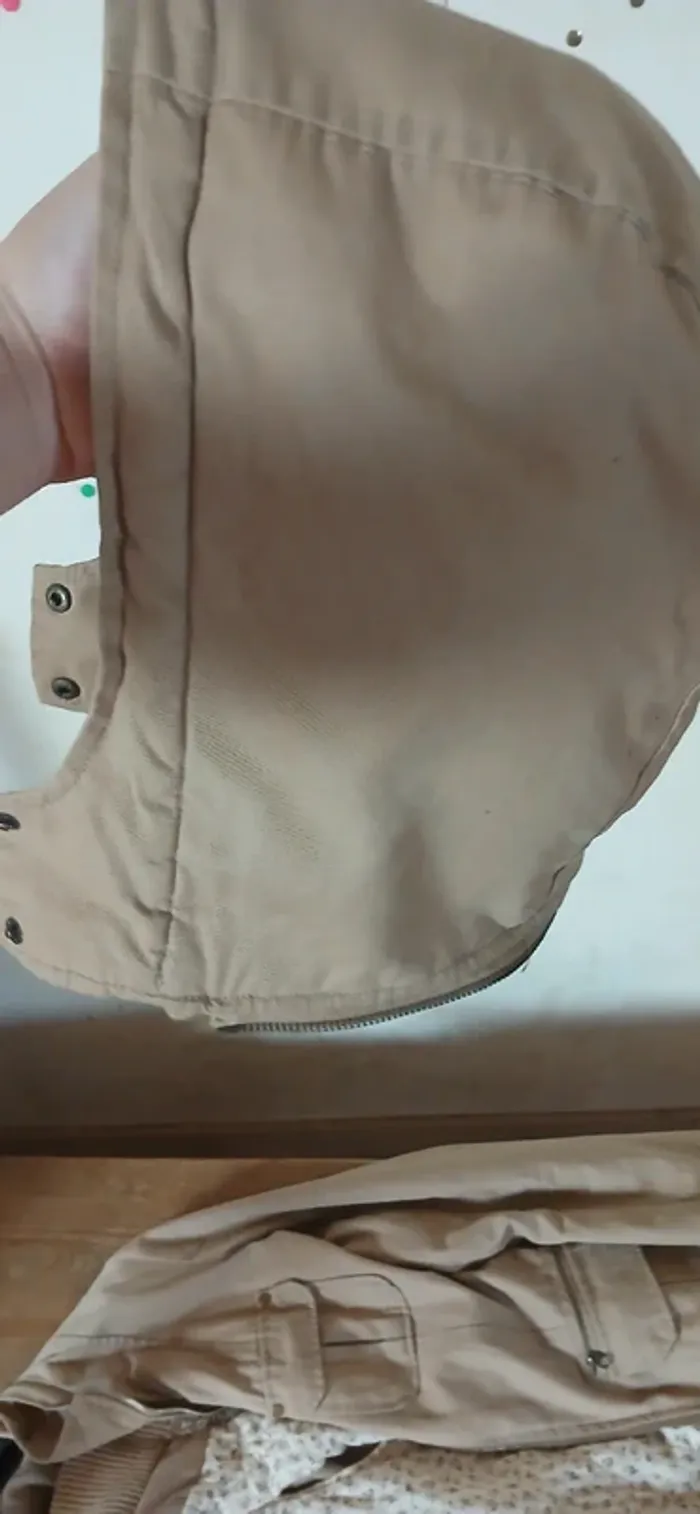 Long manteau beige - photo numéro 9
