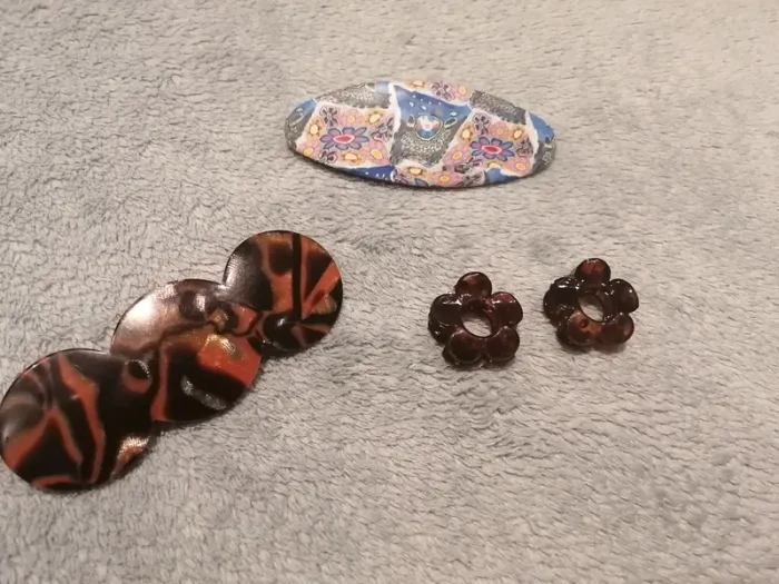 Lot de barrettes
