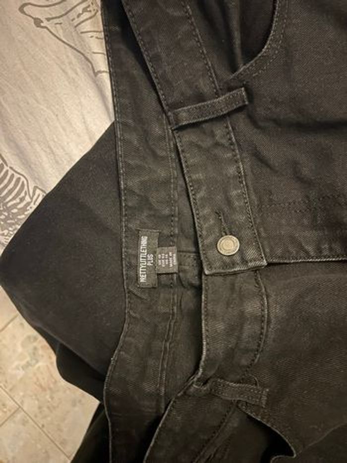 PRETTYLITTLETHING PLUS JEAN DROIT LONG NOIR - photo numéro 3