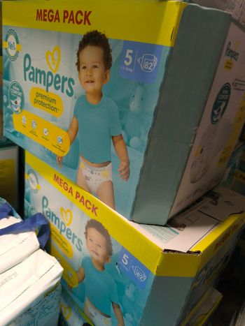 Pampers premium taille 5 2 cartons