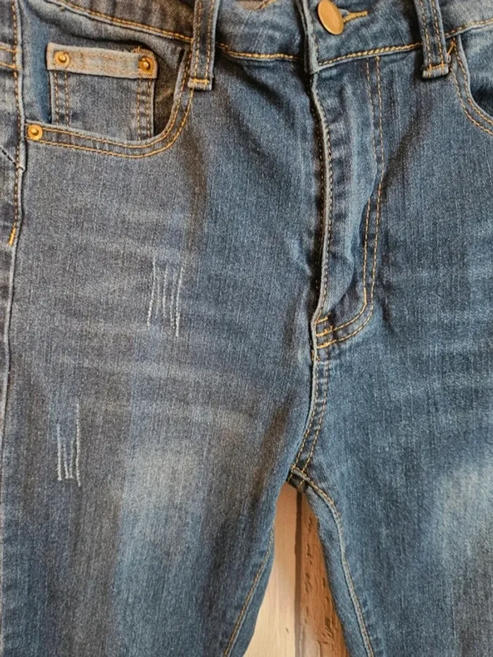 Jeans skinny délavé taille 36 - photo numéro 4