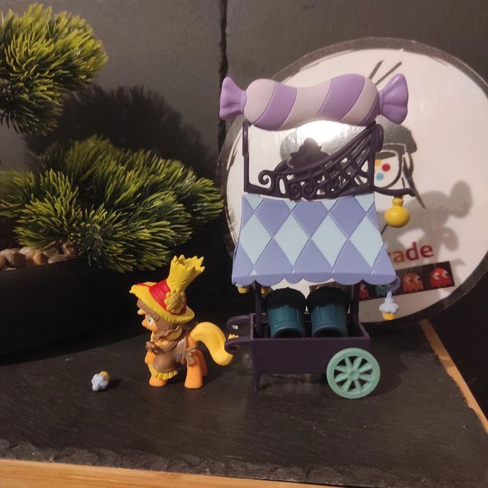 My Little Pony friendship Is Magic Sweet Cart Applejack Chariot De Bonbons - photo numéro 2