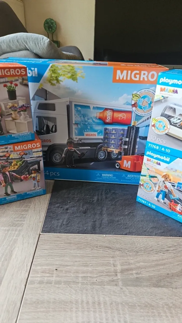 Ensemble playmobil migros - photo numéro 3