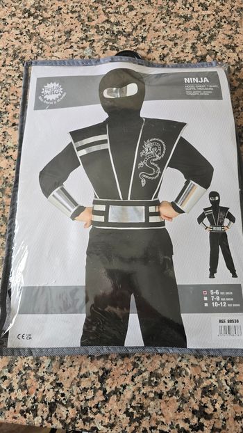 Déguisement Ninja taille 5-6ans neuf