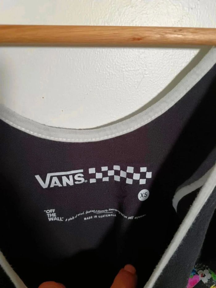 C4 top noir Vans XS - photo numéro 3