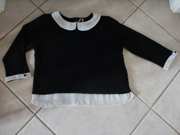 Pull manches 3/4 fille Orchestra - 10 ans