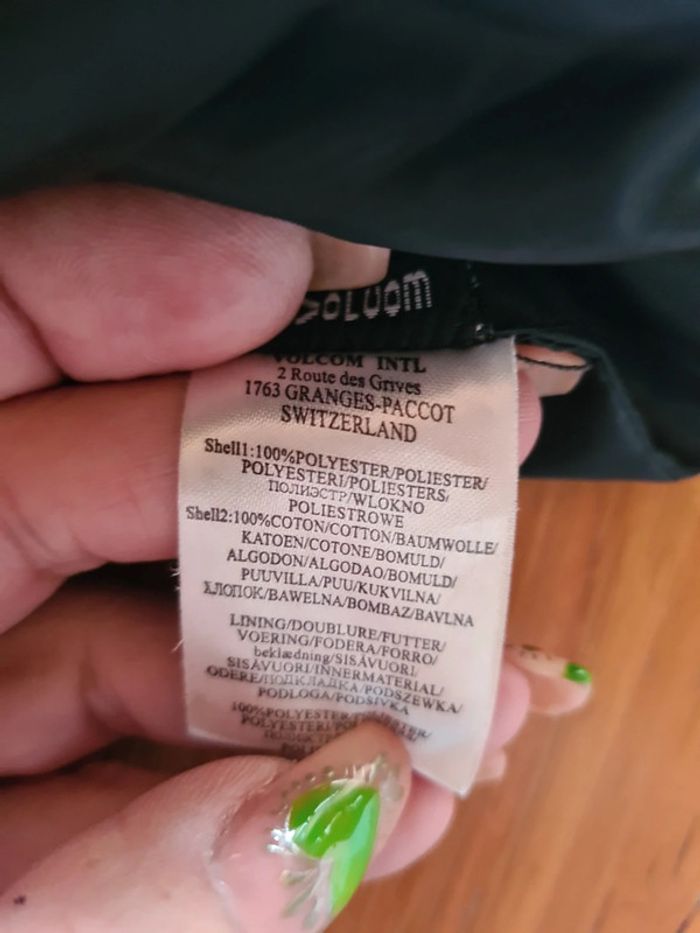 Veste/coupevent Volcom - photo numéro 9