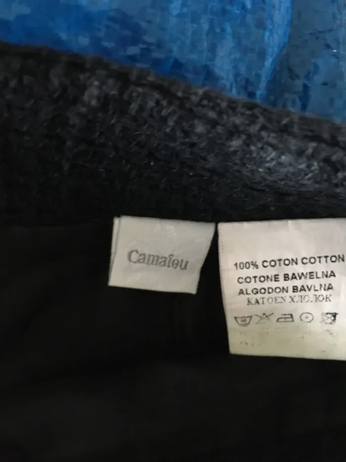 Jupe courte noire camaïeu T.36 - photo numéro 6