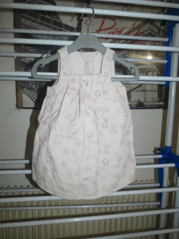 Robe en velour 6 mois fille