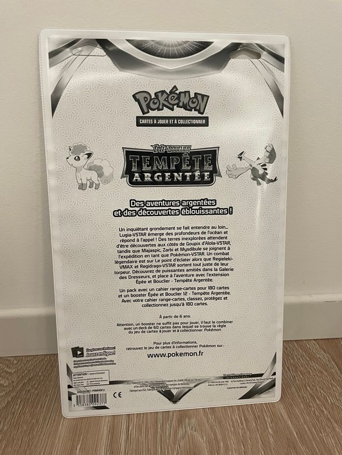 Classeur carte Pokémon Tempête Argentée - photo numéro 4