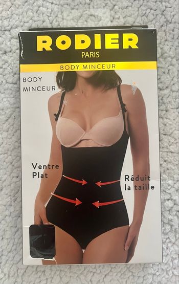 Body noir minceur Rodier 