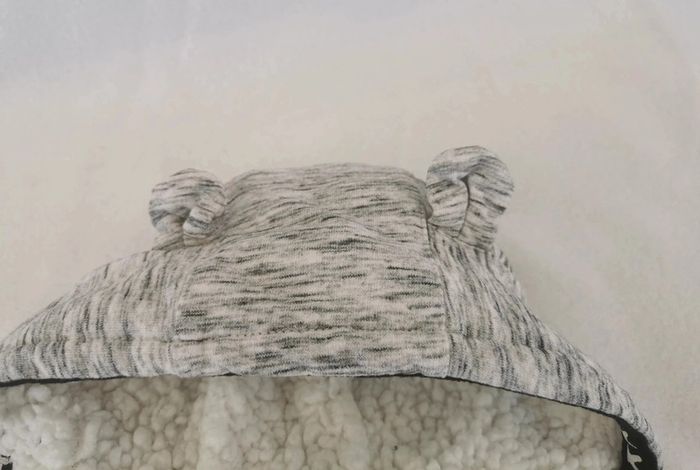 Veste sweat 👣 zippée, hema, 6mois - photo numéro 6