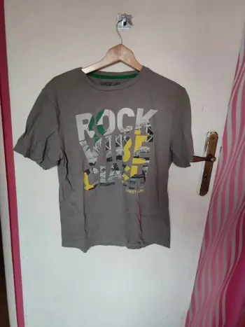 412- T-shirt homme, taille M, street 4 life