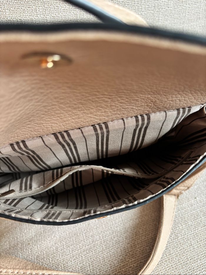 sac à main bi face beige inspiration - photo numéro 5