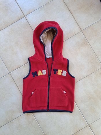 Gilet zippé sans manches 18 mois, Très bon état