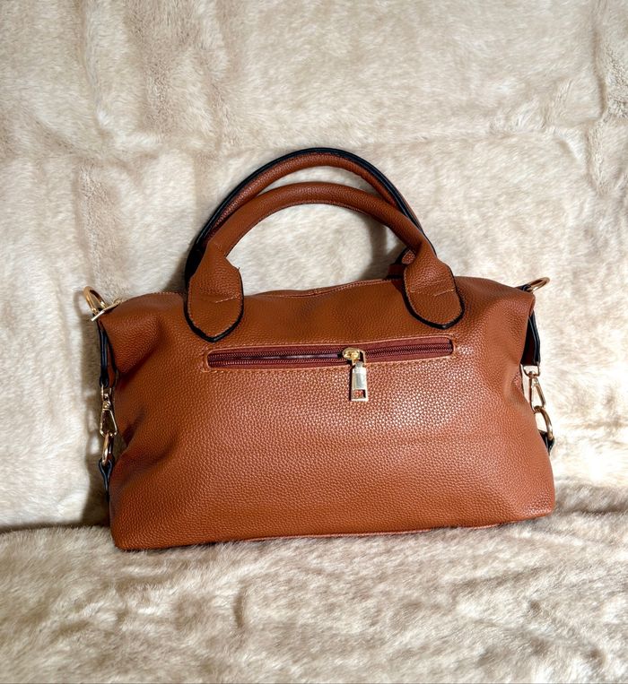 Sac à main marron Paris neuf – chic & pratique grand format élégant tendance - photo numéro 3