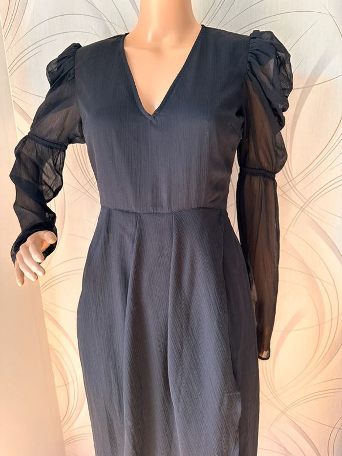 Jolie robe noir longue - photo numéro 7