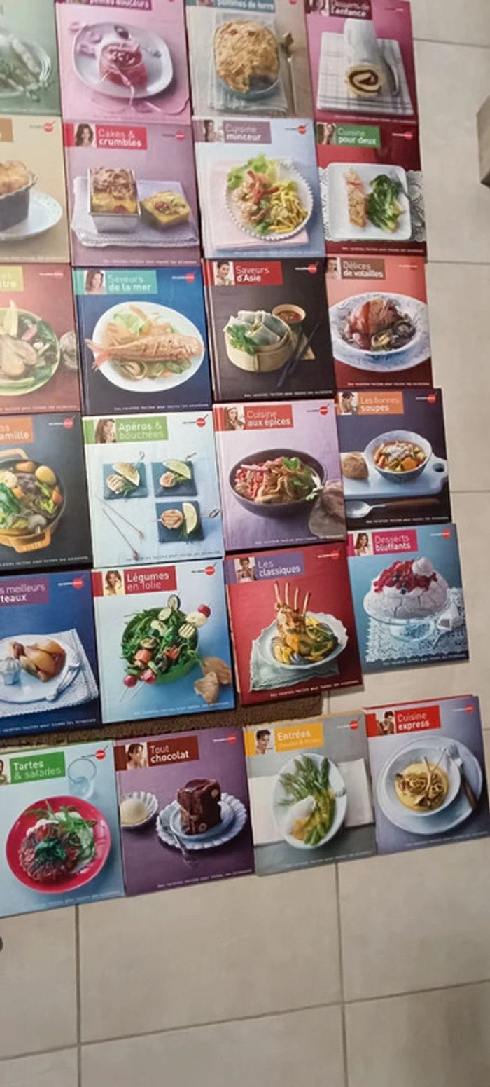 Lot livres collection complète cuisine - photo numéro 4