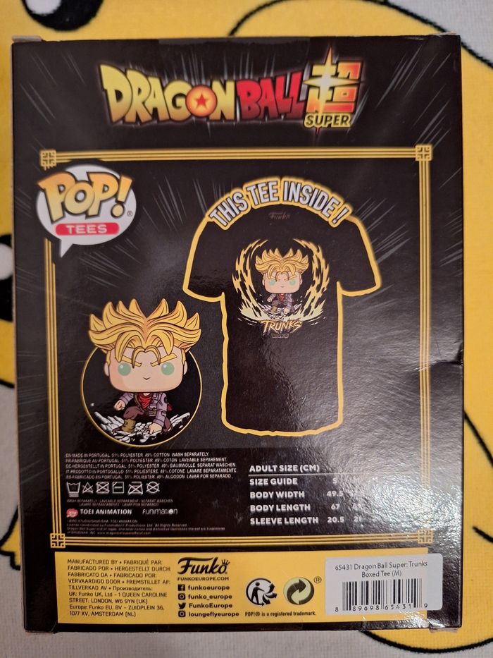 1 t-shirt Pop Dragon ball super M - photo numéro 2