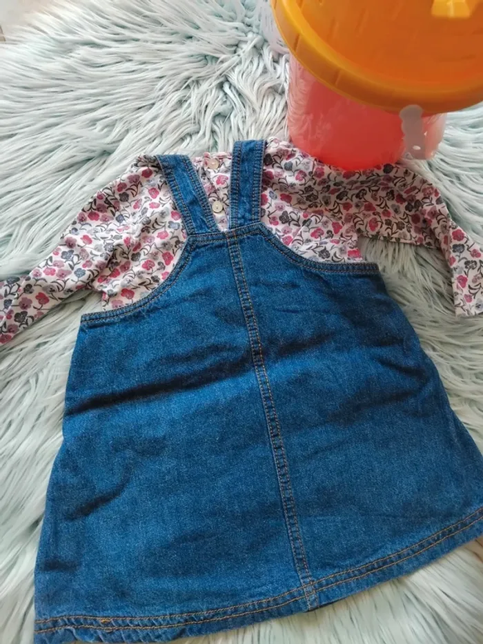 🎂 ensemble fille 12 mois robe et haut - photo numéro 3