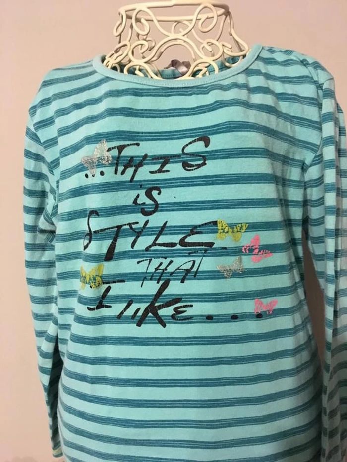 T-shirt ML fille 5 ans - photo numéro 2