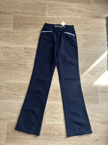 Pantalon bleu marine à Pate d’éléphant School Rag 28 S