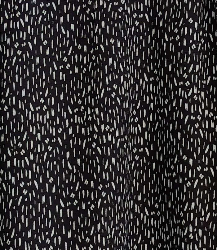 Mini jupe en voile noir et blanc. Kiabi. Polyester. Taille L / 42 - photo numéro 3