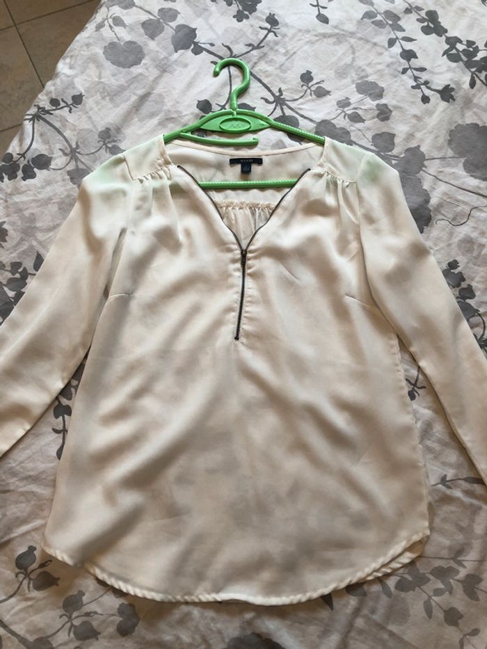 Blouse chemisier blanc 36 - photo numéro 2