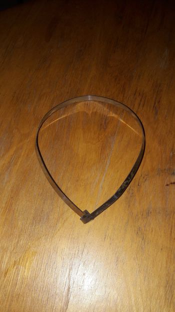 Collier métal original