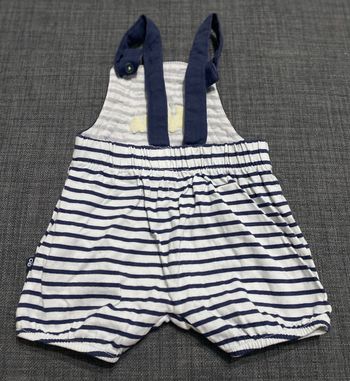 Salopette à rayures