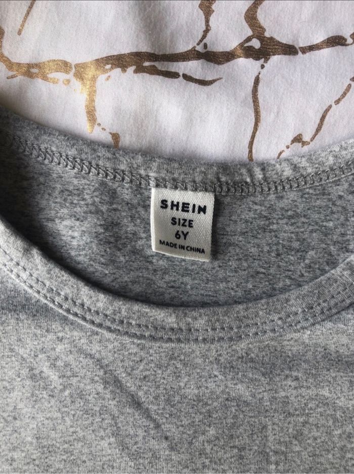 T shirt shein 6 ans dinosaure - photo numéro 3