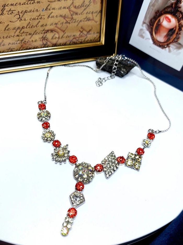 Magnifique collier inspiration vintage art déco - photo numéro 5