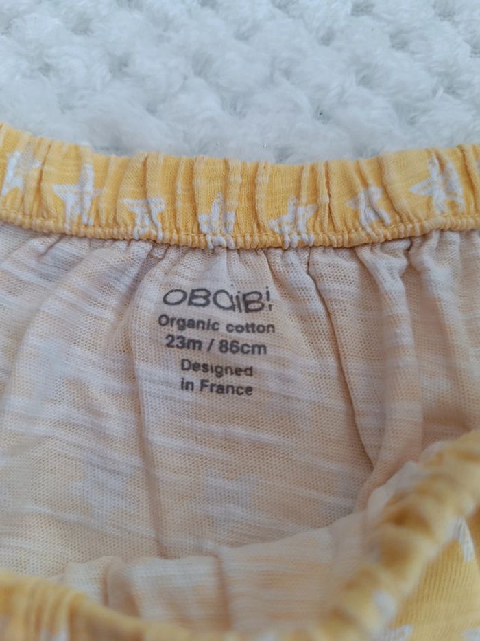 🔸 Combishort Jaune - Obaibi 24 Mois🔸 - photo numéro 2