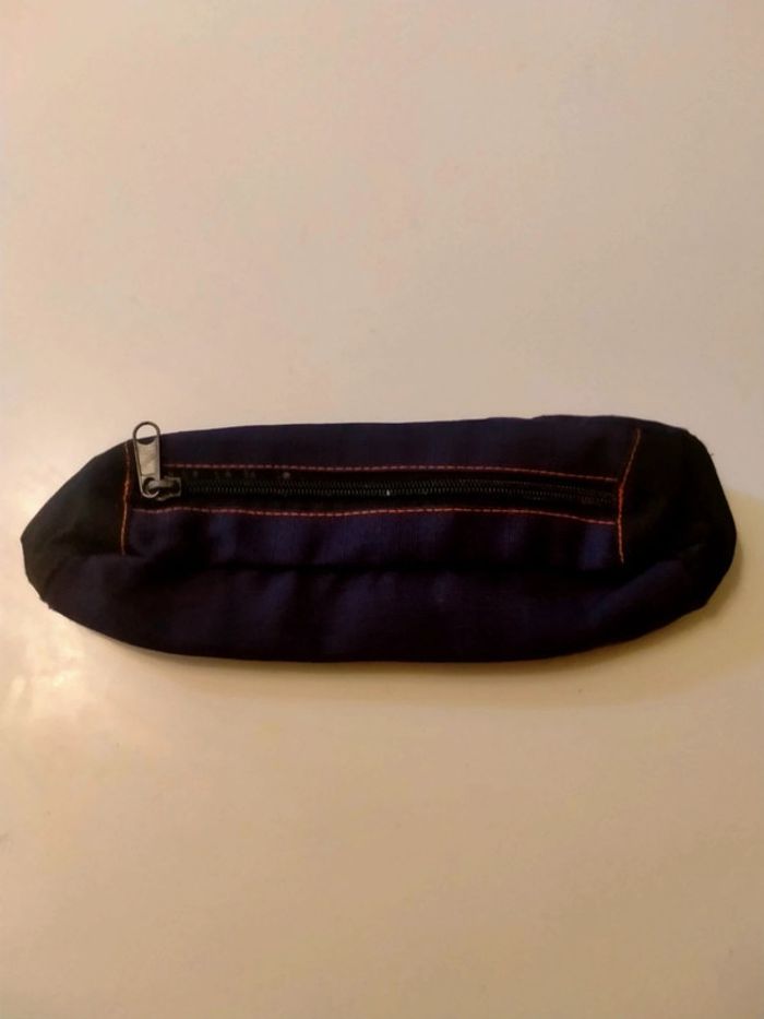 Trousse scolaire violette et noire sans marque - photo numéro 2