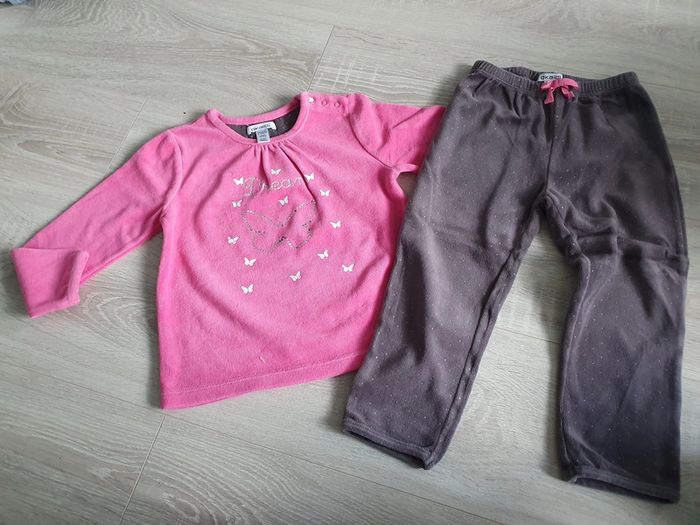 Pyjama velours 4 ans okaidi