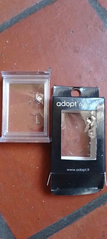 Bijoux de nez argenté