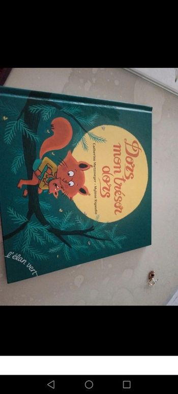 Livre pour enfants "dors mon trésor" collection l'élan vert