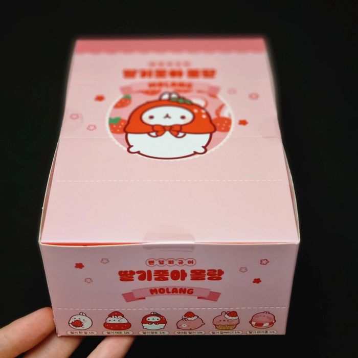 Molang Strawberry Edition – 6 Mystery Boxes | Lot 6 / Set 6 / Caja 6 / Conf. 6 / 6er Set / Caixa 6
