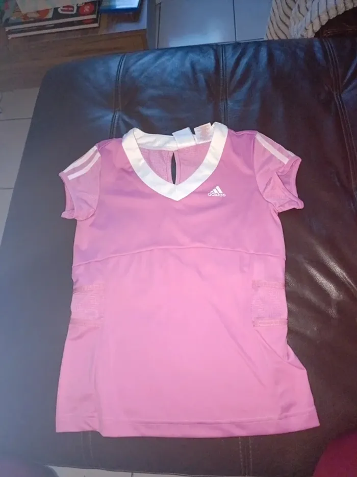 Haut 14 ans adidas rose clima365