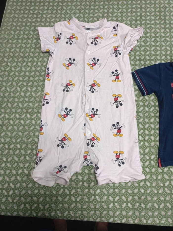 Combinaison légère Mickey et polo lulu castagnette - photo numéro 2