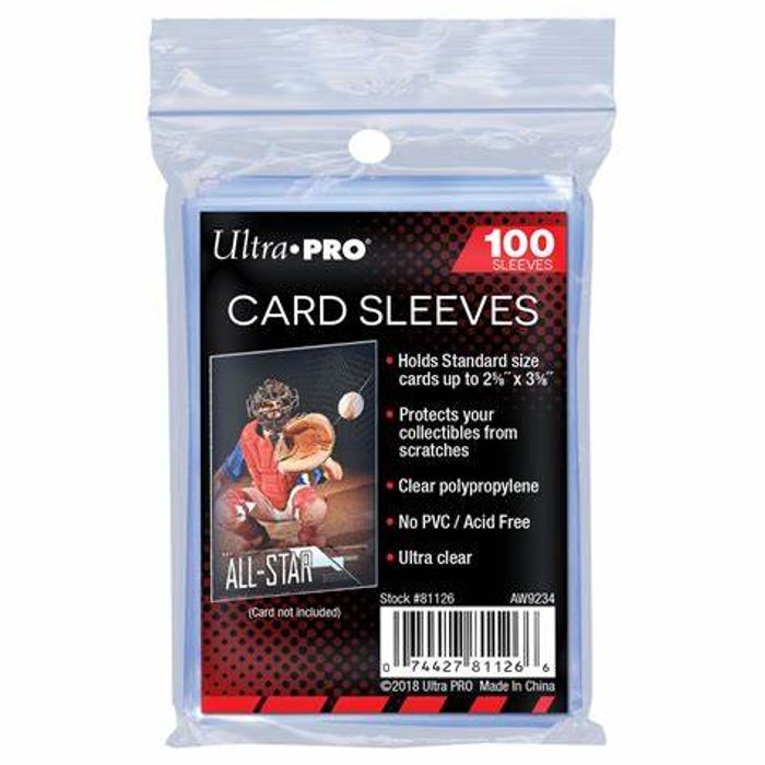 5x Sleeve ultra pro x100