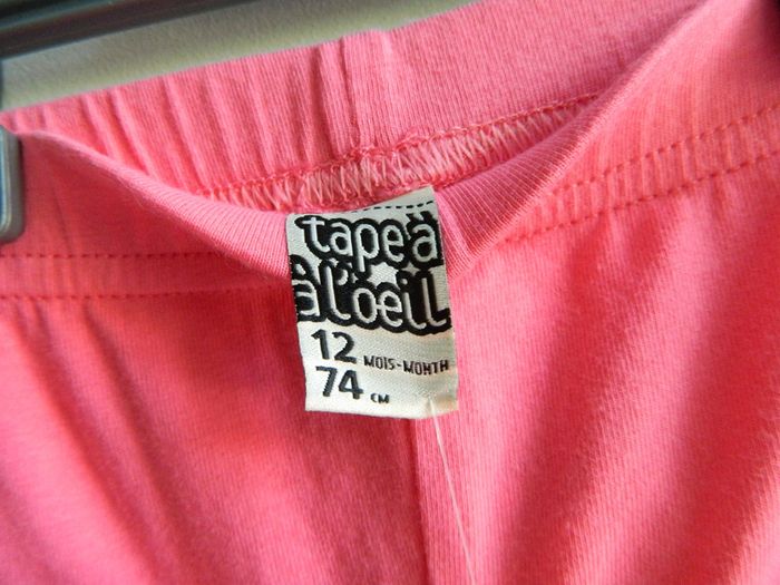 Ensemble bébé legging et débardeur "TAO,Sergent major" T 12 mois - photo numéro 3